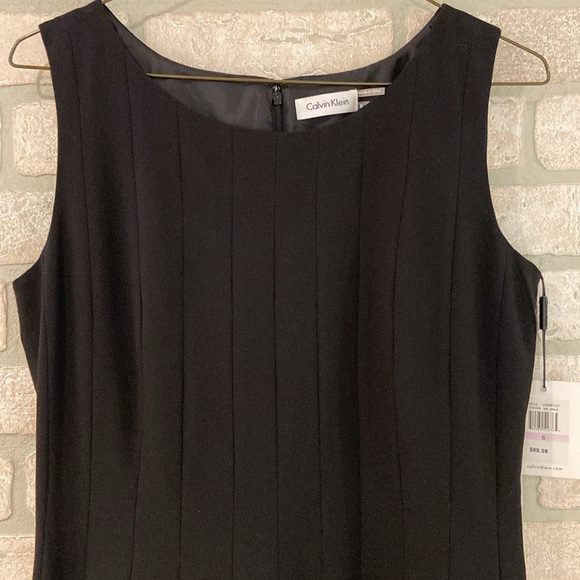 NWT Calvin Klein Sleeveless A-Line Midi Dress - Picture 4 of 6